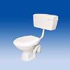 FORTEC WC, MODEL: 501 'S' OR 'P' WITHNIRON III PLASTIC L/L CISTERN C/W PLASTIC HANDLE, MODEL: III & LIGHT DUTY TOILET SEAT, MODEL:FC.